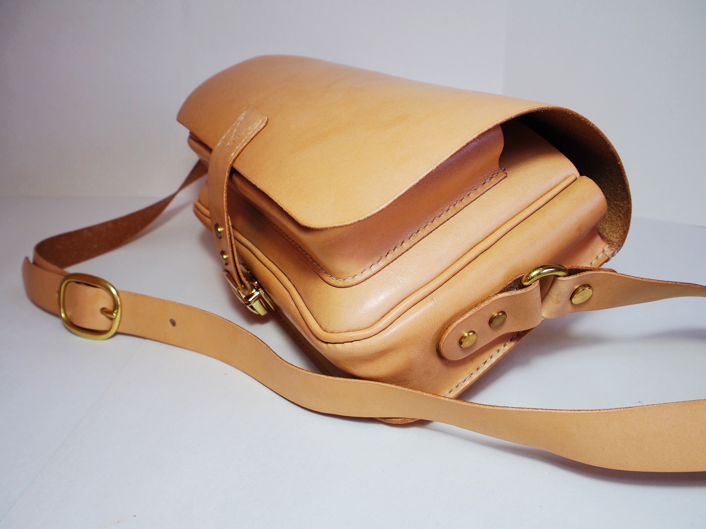 5000times手工皮具单肩包-意大利gvt原色