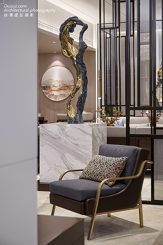 独尊建筑摄影：中式美学，保利天府林语销售中心（图ZMTE3MDUxNDYw） - 家装设计 - 站酷设计师空与间摄影原创素材 - 站酷ZCOOL