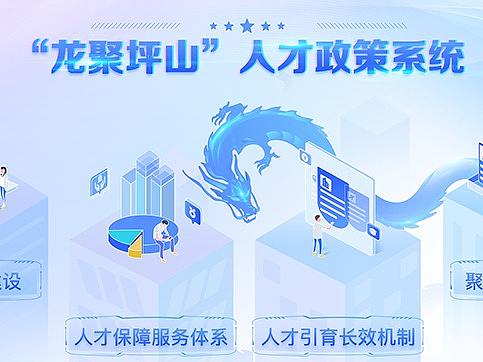 深圳坪山区人才终端UI