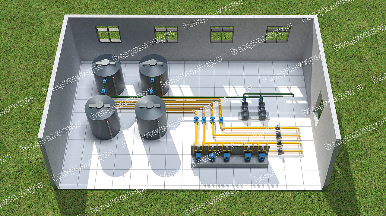 水厂3D效果图（图ZMjE3MDg3NDgw） - 其他三维 - 站酷设计师雪12321原创素材 - 站酷ZCOOL