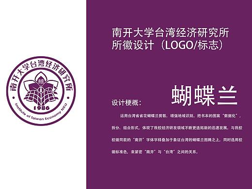 标志设计：南开大学台湾经济研究所LOGO设定