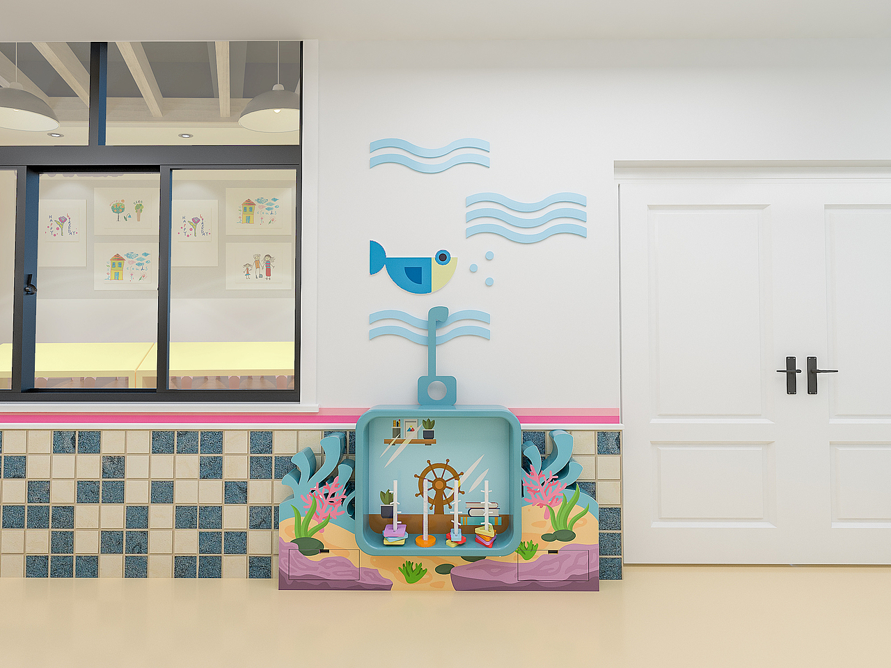 幼儿园游戏装置