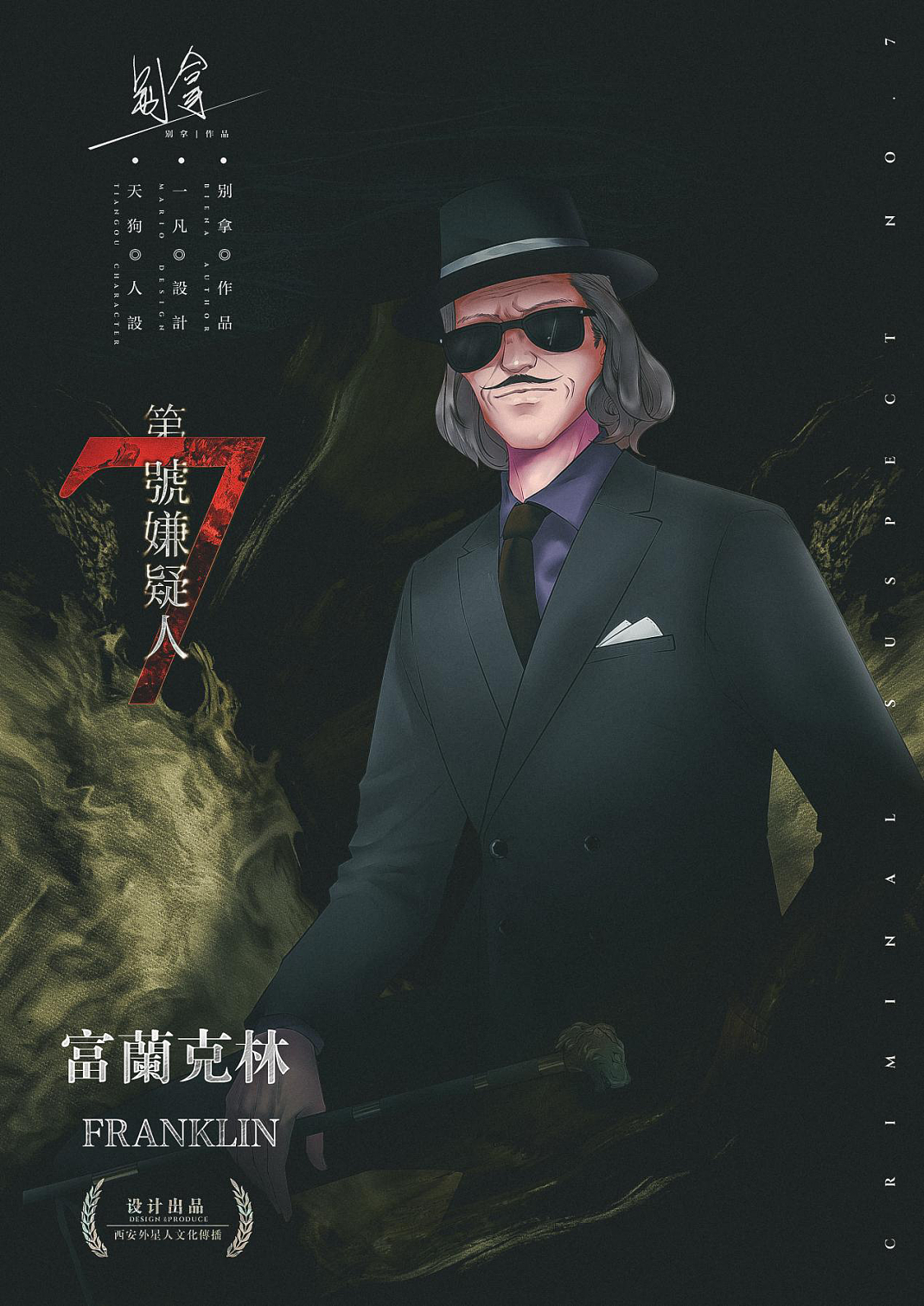 第七号嫌疑人（图ZMjQ2NzA0NTg4） - 海报 - 站酷设计师一凡不务正业原创素材 - 站酷ZCOOL