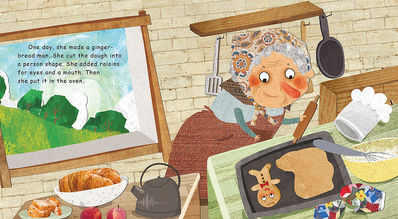 姜饼人（图ZMjg5NTIxODE2） - 儿童插画 - 站酷设计师董美红原创素材 - 站酷ZCOOL