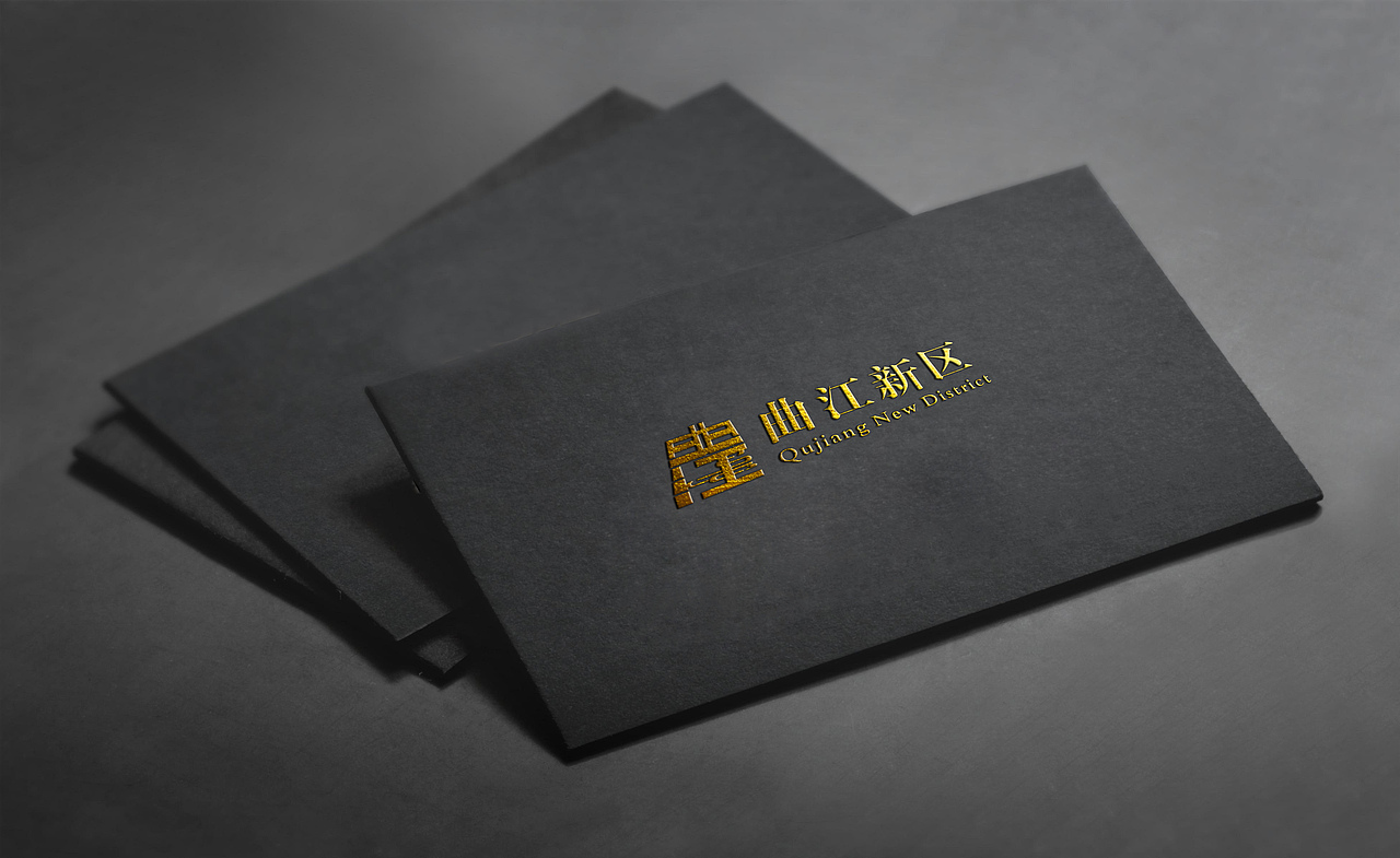 西安曲江新区logo设计构思