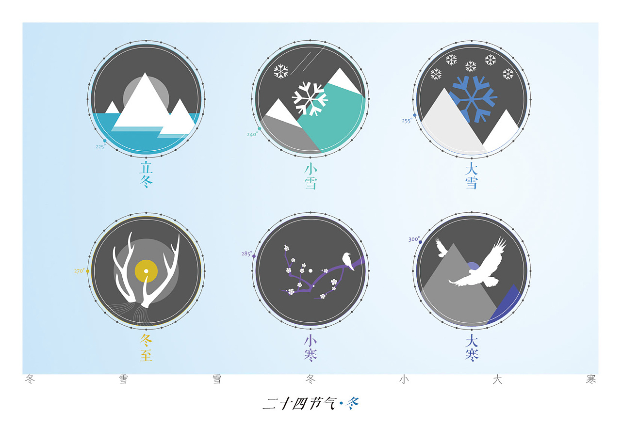 《二十四节气》图形动画#福州大学