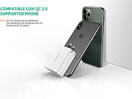 3C數(shù)碼產(chǎn)品  電源適配器折疊腳