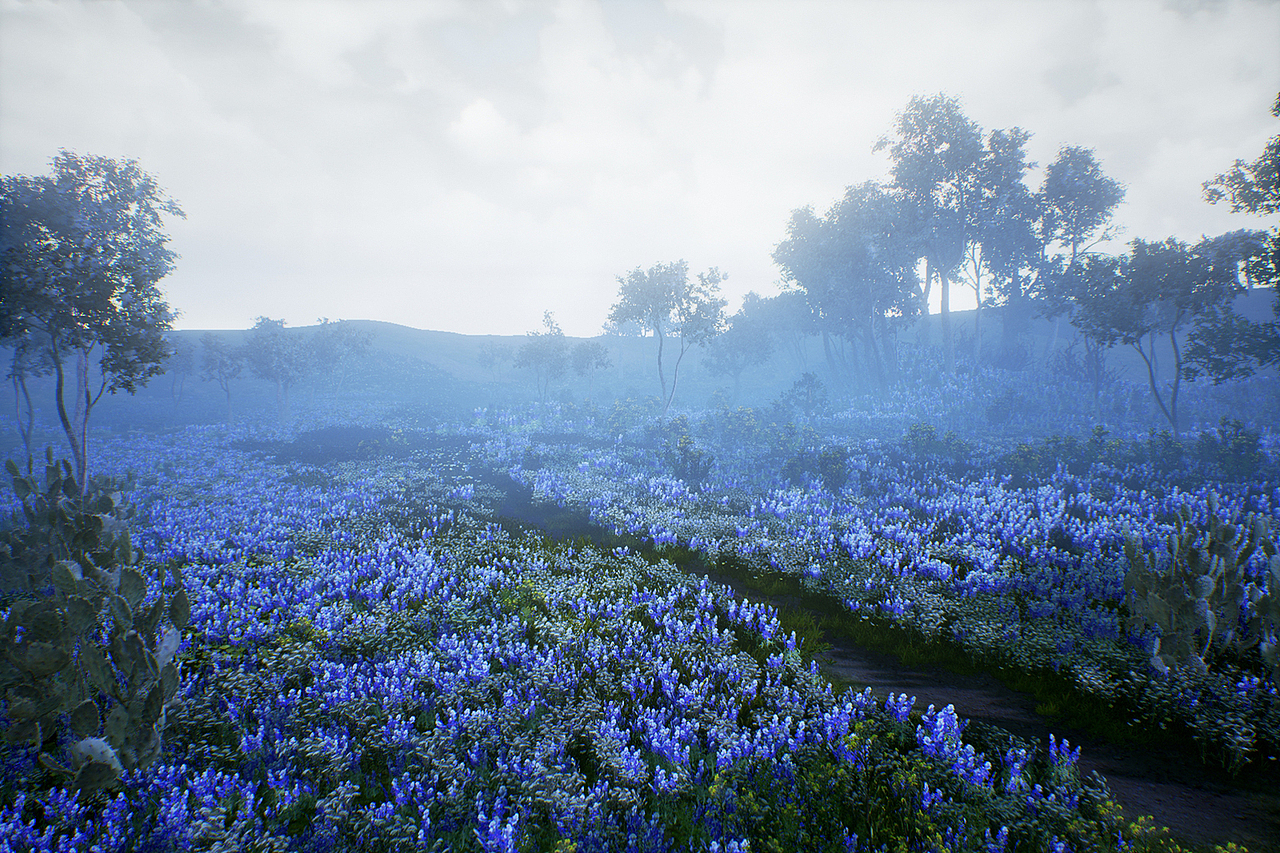 矢车菊（图ZODYzMzYwMDQ=） - 场景 - 站酷设计师DigitalClam原创素材 - 站酷ZCOOL