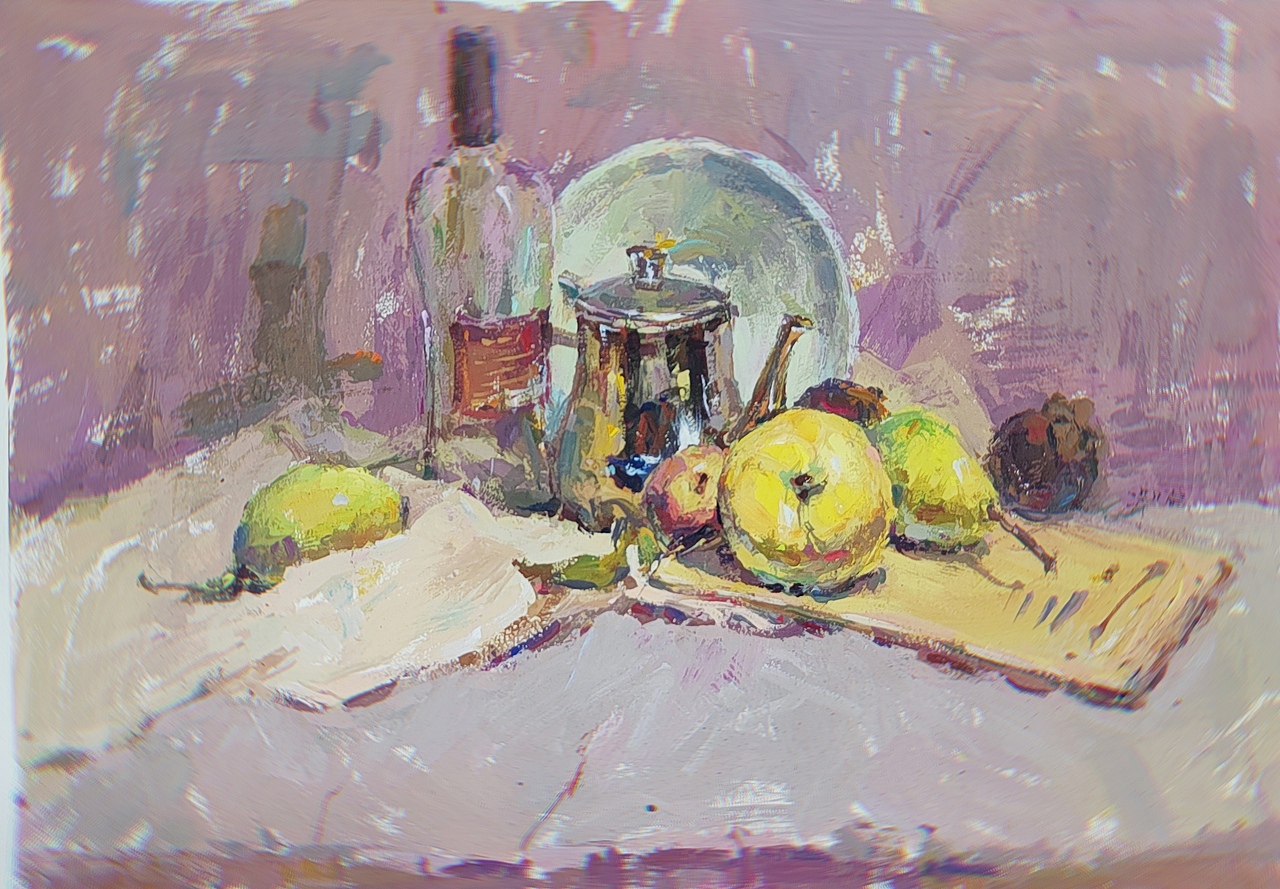 色彩静物写生（图ZMjg2Njc4OTIw） - 绘画 - 站酷设计师玥蓂汐原创素材 - 站酷ZCOOL