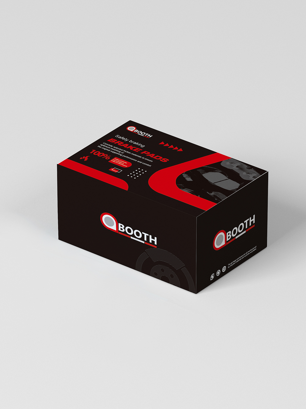 BOOTH刹车片包装设计（图ZMzQ3NDM3ODcy） - 包装 - 站酷设计师韩洪章一墨资设计原创素材 - 站酷ZCOOL