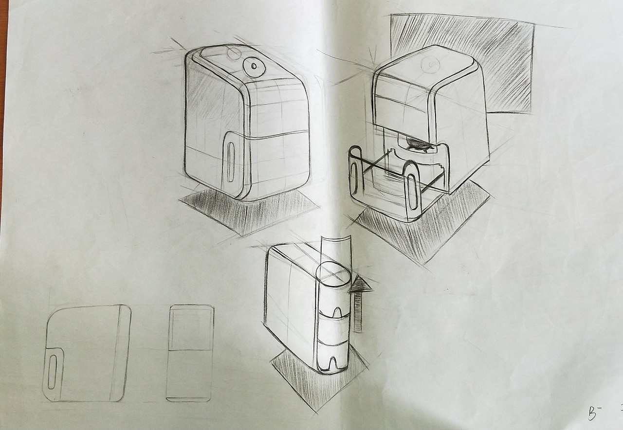 卷笔刀写生练习