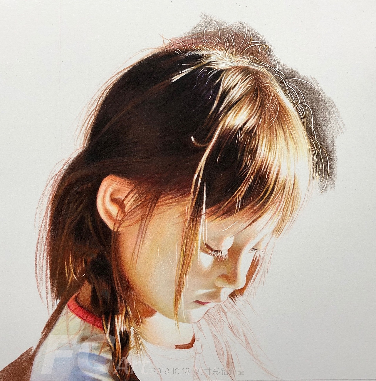 彩铅人物 -《光》