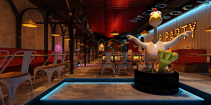 遂宁高端餐饮餐厅设计|餐馆设计|宴会厅设计