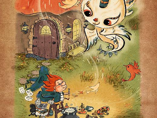 “魔兽诞生记”古老奇幻故事封面
