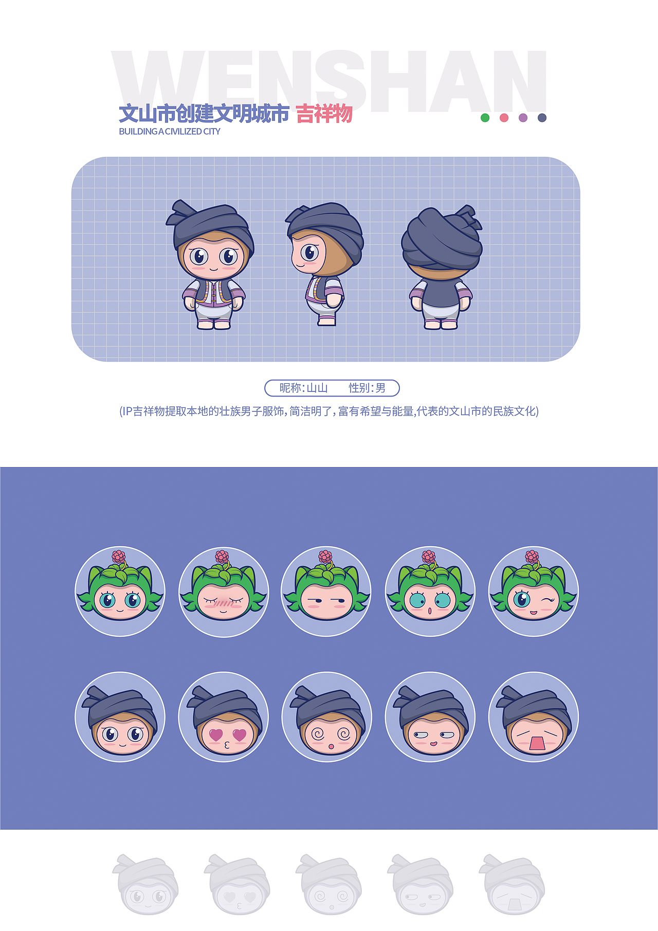 吉祥物（图ZMjYxMDA1Njg0） - IP形象 - 站酷设计师风中的小春花原创素材 - 站酷ZCOOL