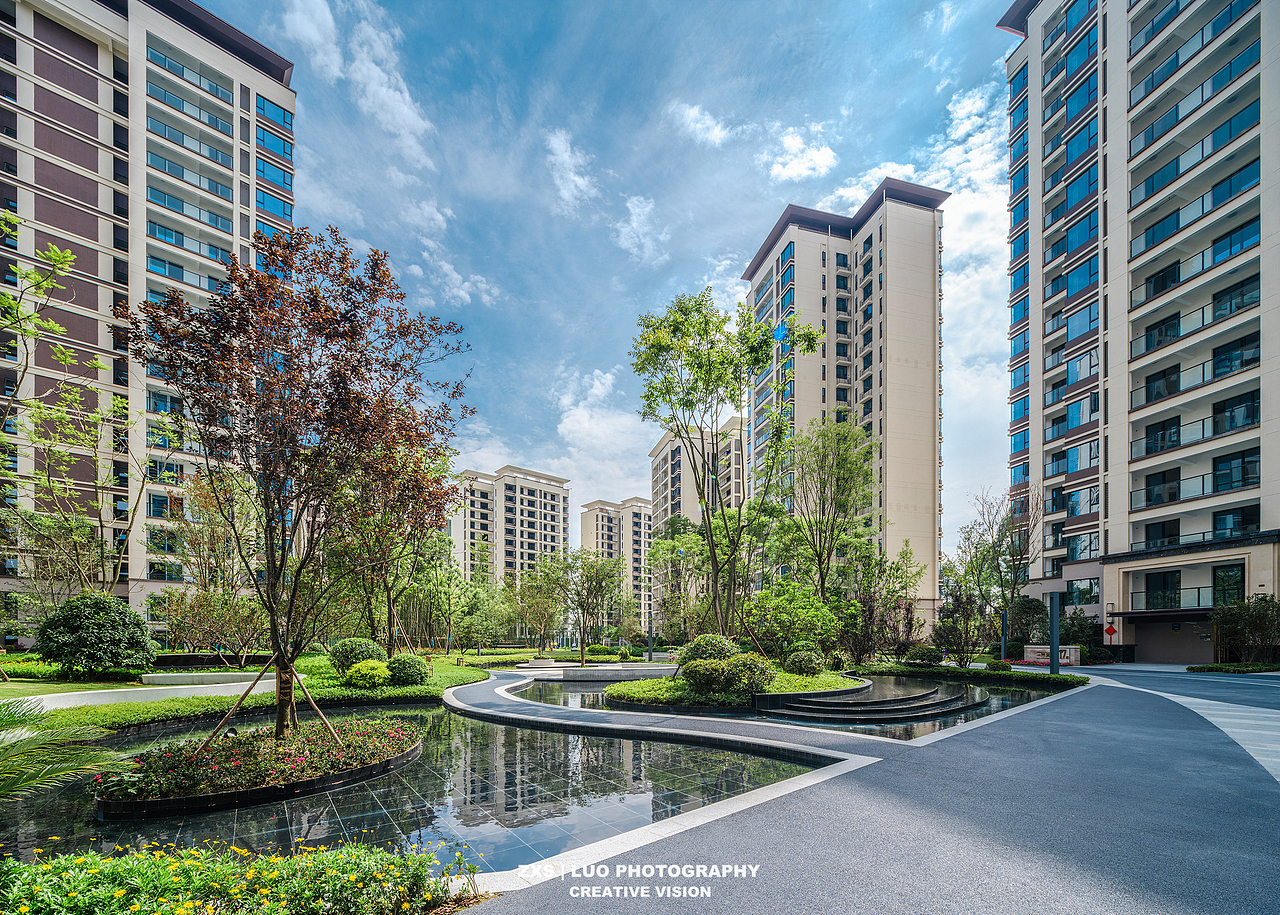 景观摄影 成都彭州置信丽都府二期|摄影|环境/建筑摄影|空间摄影罗