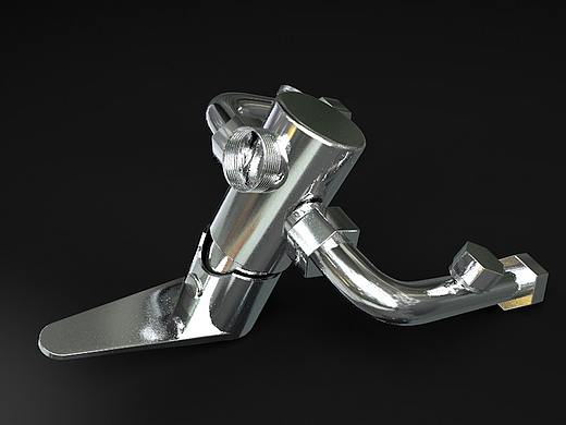 电热水器混水阀开关冷热混合阀U型出水淋浴花洒五金