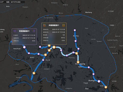 GIS场景化设计/不同地图纹理辨识度设计