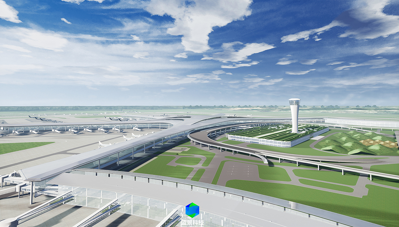 机场 航空 航天 虚拟现实大数据 VR 虚幻引擎制作 ue4