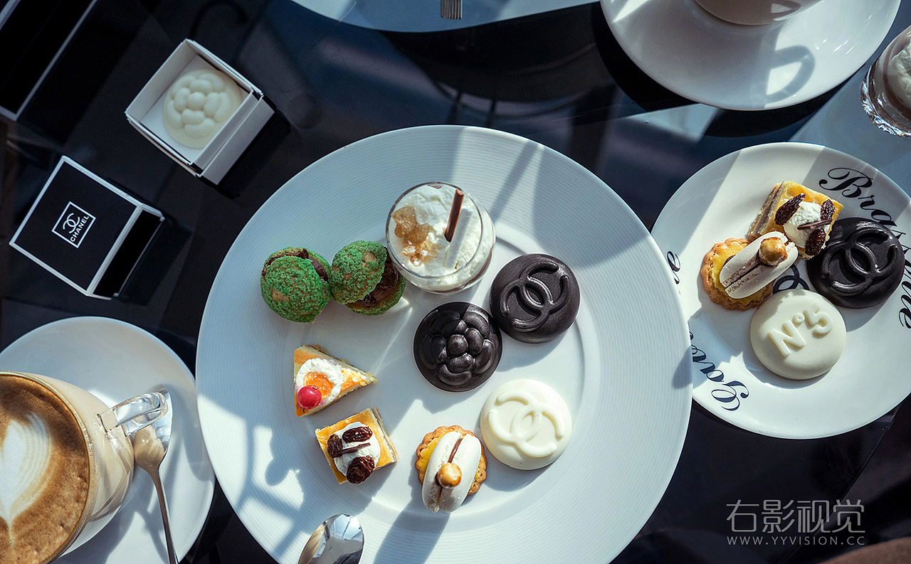 香奈儿巧克力拍摄 | 点心摄影 ✖ 右影视觉