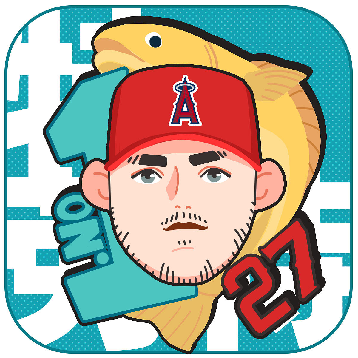 mlb美职棒大联盟 社媒发布的一些插画及动画作品