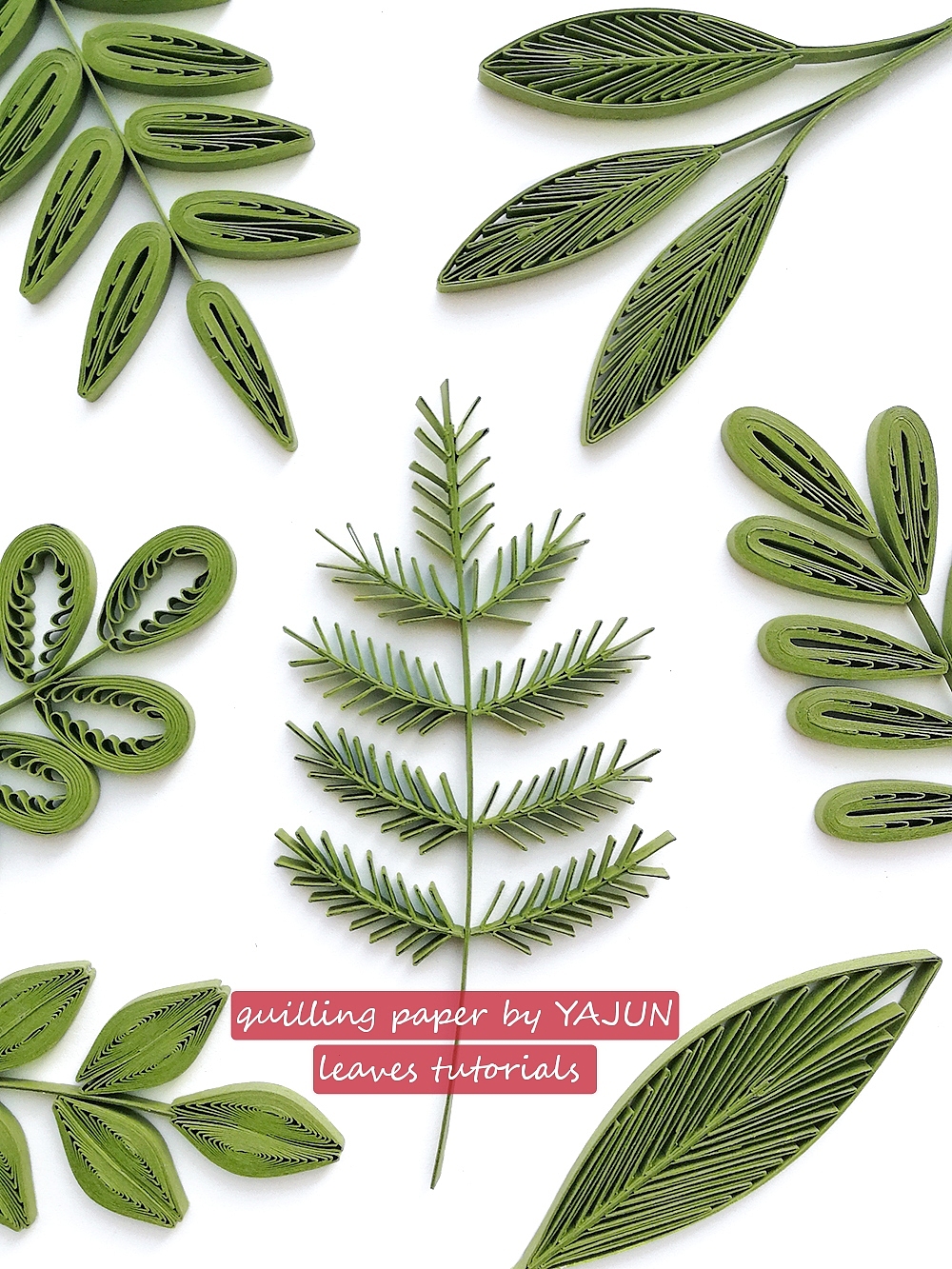 衍纸纸工艺叶子图文教程