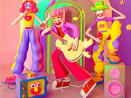 “童年派对”| 创意视觉IP设计