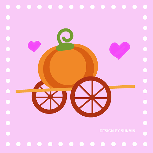 可爱的南瓜车