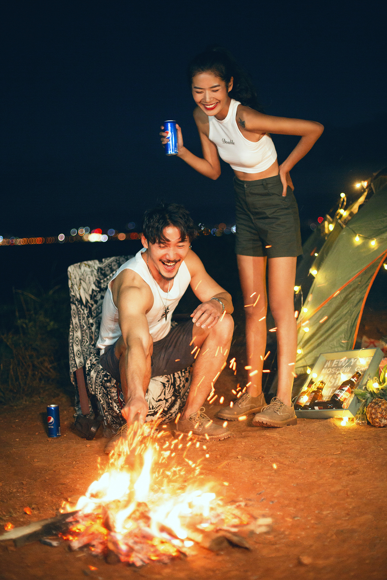 篝火（图ZMjgwMDY5NjM2） - 婚礼摄影 - 站酷设计师品一盏清茶原创素材 - 站酷ZCOOL