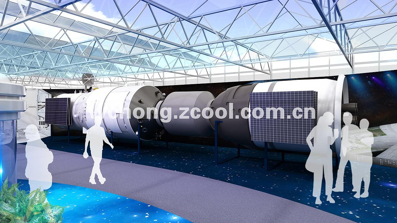 贵州开阳农业科技馆航天馆设计（图ZMTY3MzYzNDM2） - 展陈设计 - 站酷设计师F遨游原创素材 - 站酷ZCOOL