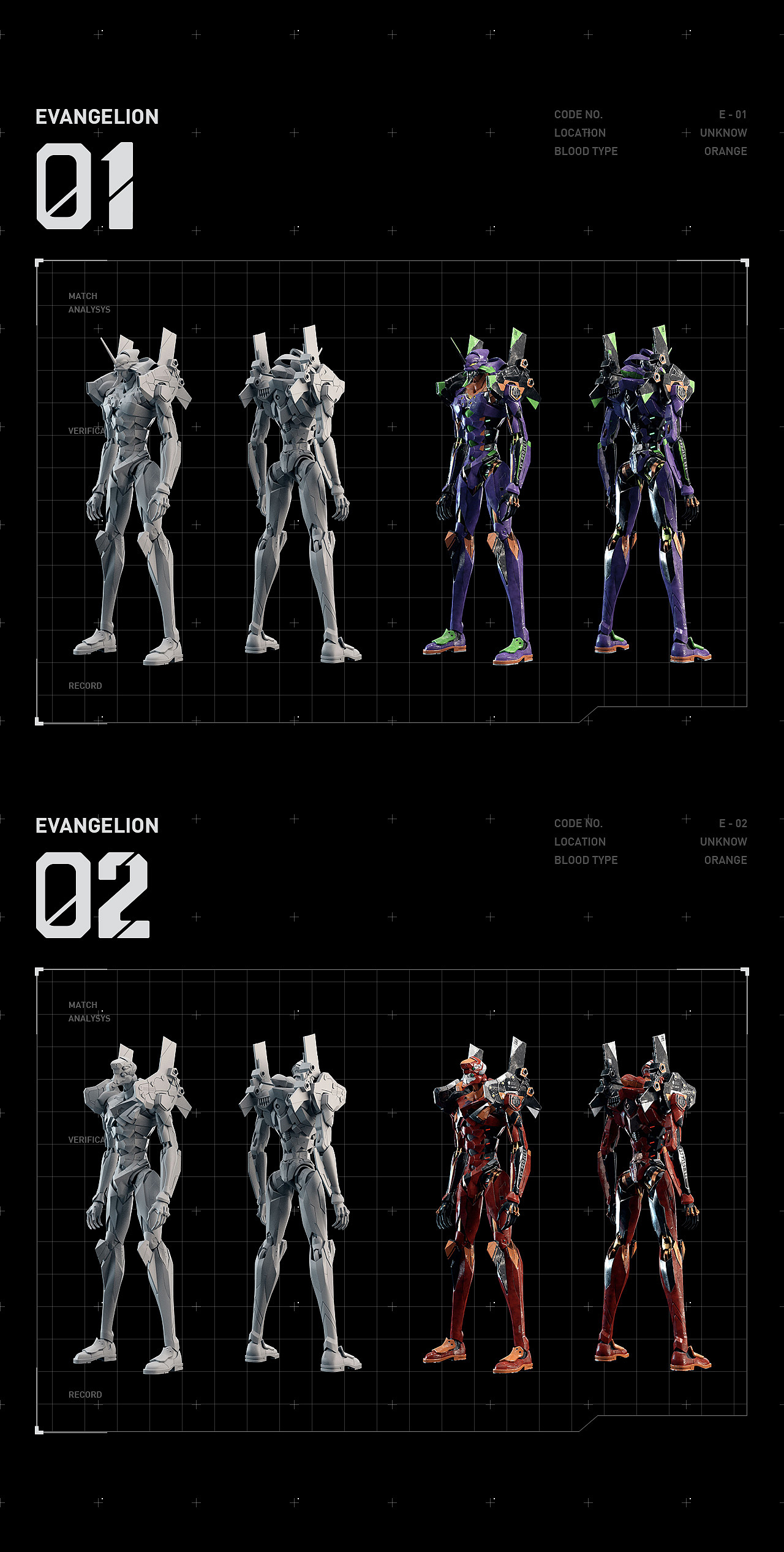 手机拍摄民用级EVA（初号机和二号机）（图ZMjgwMzkxMzQw） - 机械/交通 - 站酷设计师Latte12原创素材 - 站酷ZCOOL