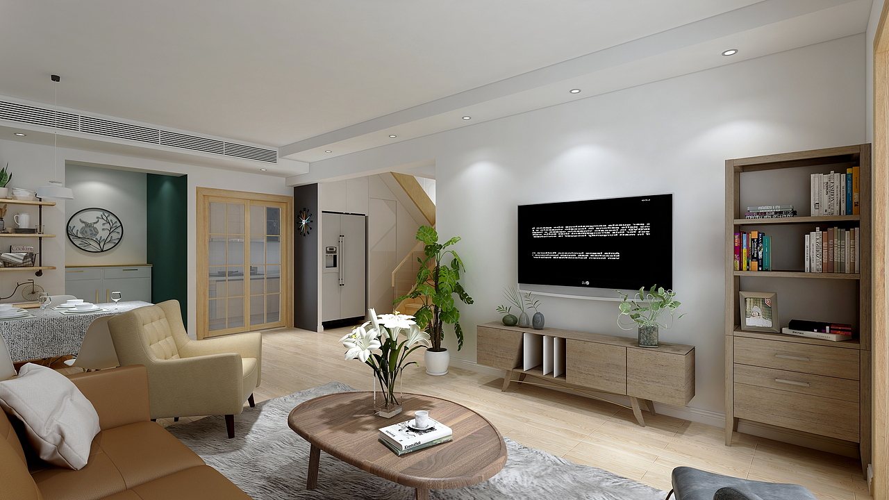 北欧原木系（图ZMTE0OTQ2MDgw） - 家装设计 - 站酷设计师设计曹亚丽原创素材 - 站酷ZCOOL