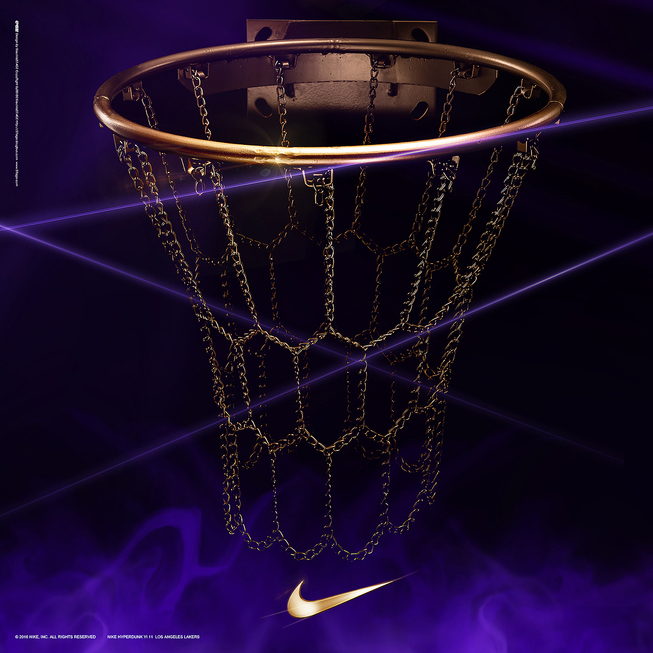 NIKE YI 11 Los Angeles Lakers