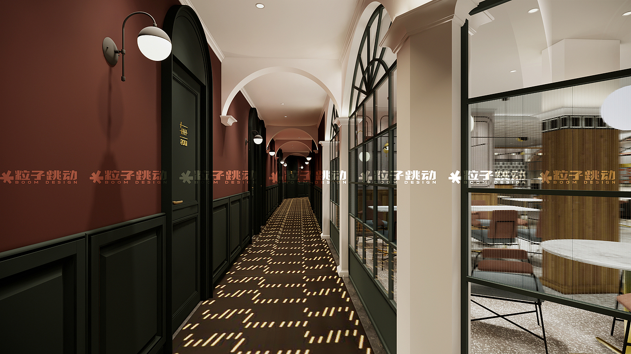 粒子原创酒店*無二酒店公共区*长沙