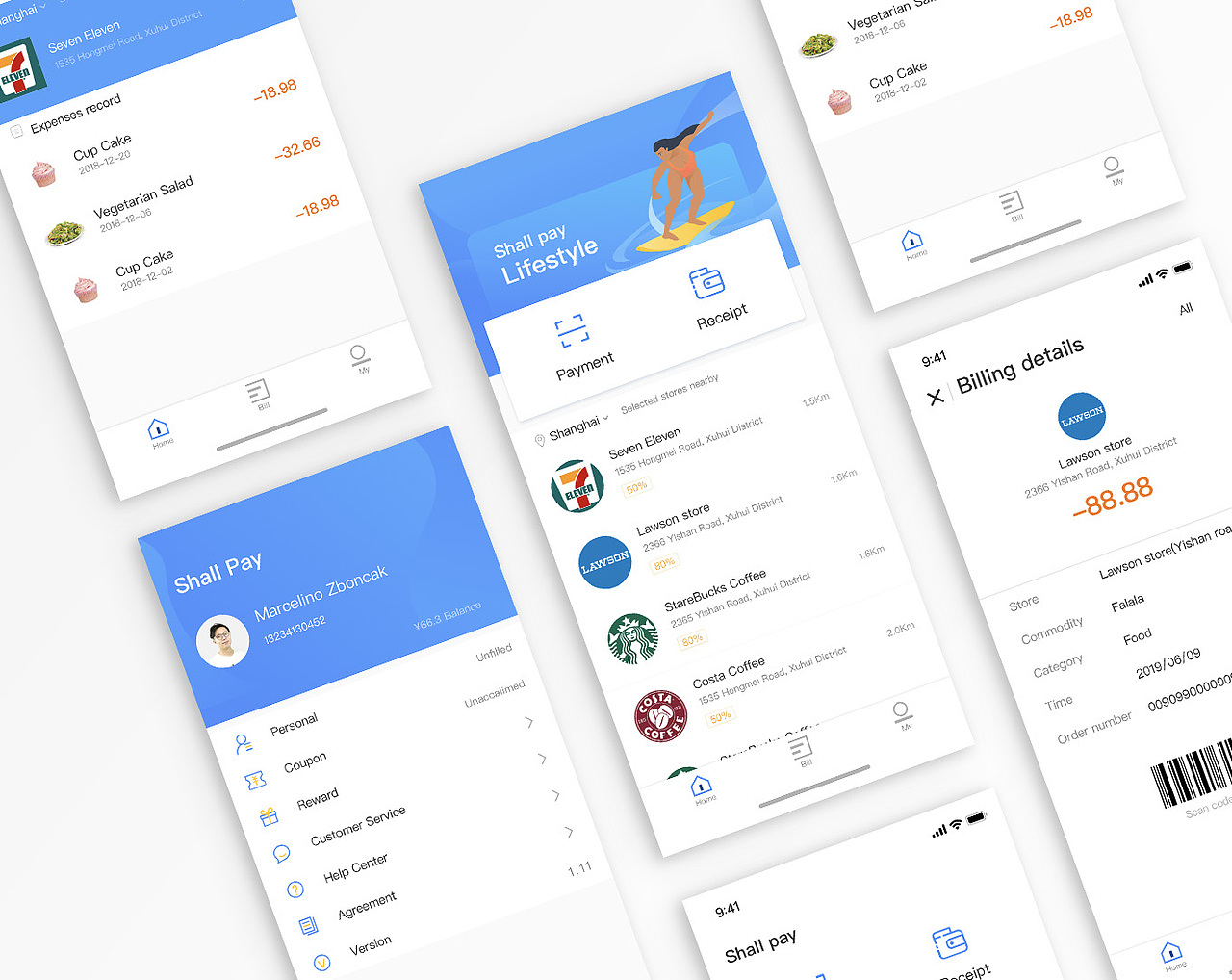 支付页面设计（图ZMTQxMjc2OTYw） - APP界面 - 站酷设计师土黄黄原创素材 - 站酷ZCOOL