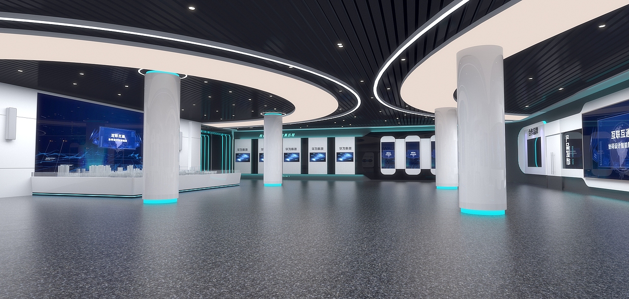 展厅设计（图ZMTk0OTY3MDc2） - 展陈设计 - 站酷设计师灬大奇奇灬原创素材 - 站酷ZCOOL