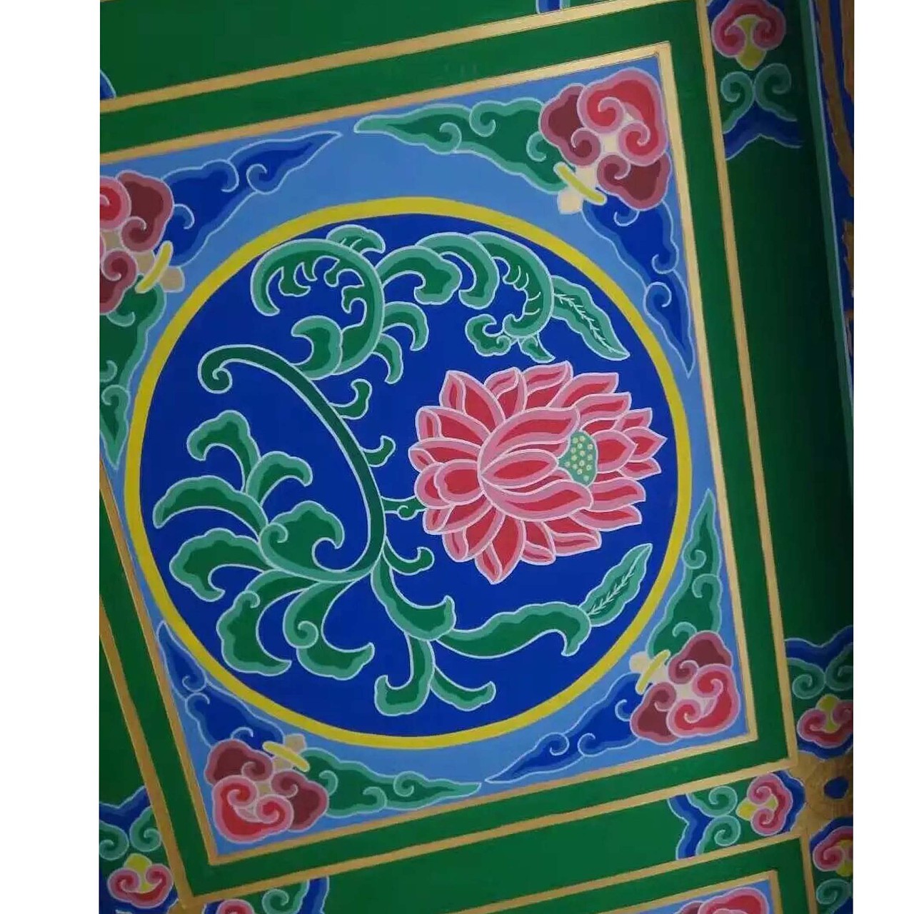 古建筑彩绘之寺庙璇子彩绘