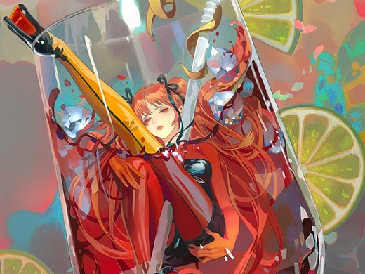 元素动力 | 冯伟 × c12的迷幻蓝天× 食材女孩系列