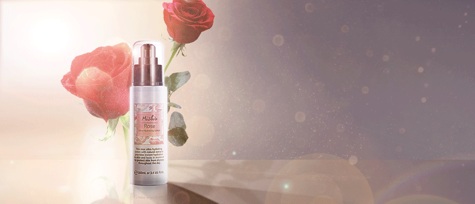 创意合成护肤品指甲油彩妆海报轮播图