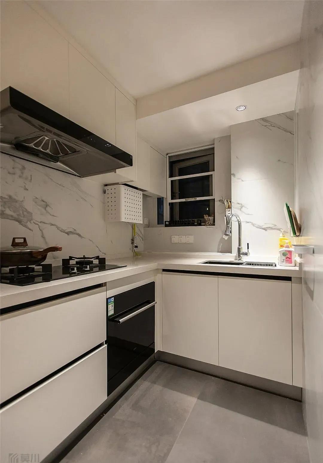 114m²简约温馨三居，白色+克莱因蓝的搭配明净又高级！（图ZMjc5MjY2NjI0） - 家装设计 - 站酷设计师峰光无限装饰原创素材 - 站酷ZCOOL