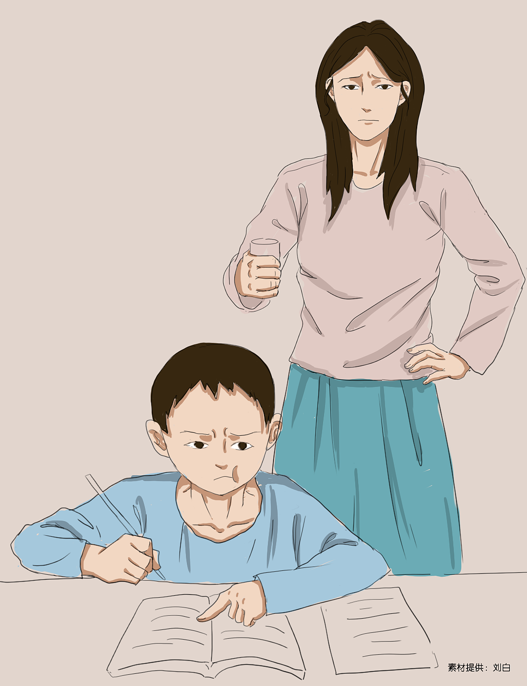 三八妇女节，军人和妈妈。