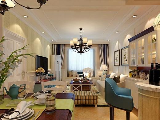 沈阳融创·沈阳府89平简美婚房设计