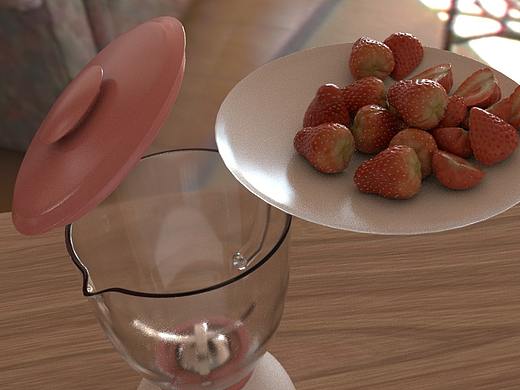 榨汁机 --草莓酱汁（个人主页-ZMzYyOTk4MjQ=） - 动画/影视 - 站酷设计师yupengniu原创素材 - 站酷ZCOOL