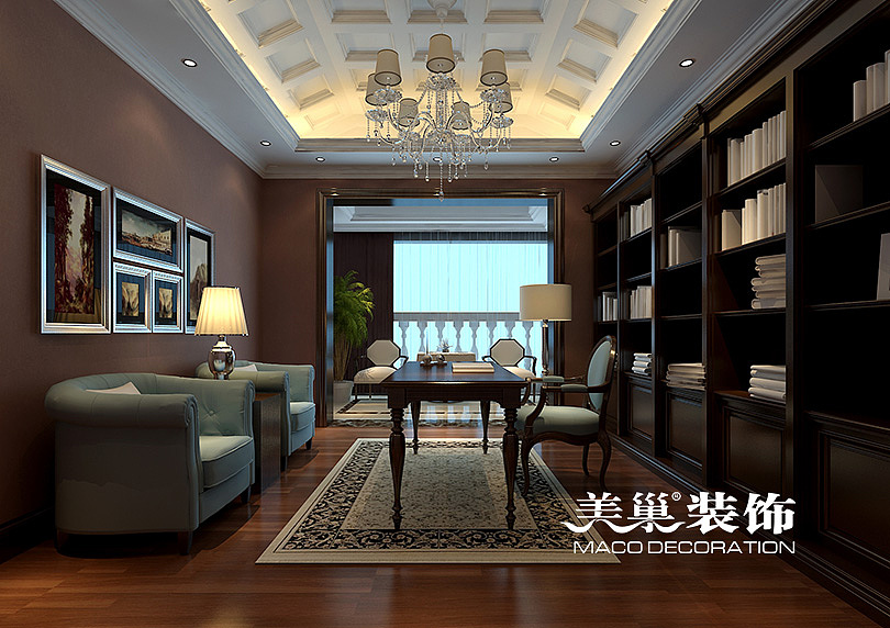 思念果岭520平独栋别墅新古典风格装修样板间设计（图ZODcyMDU2NTY=） - 家装设计 - 站酷设计师美巢装饰小灰灰原创素材 - 站酷ZCOOL