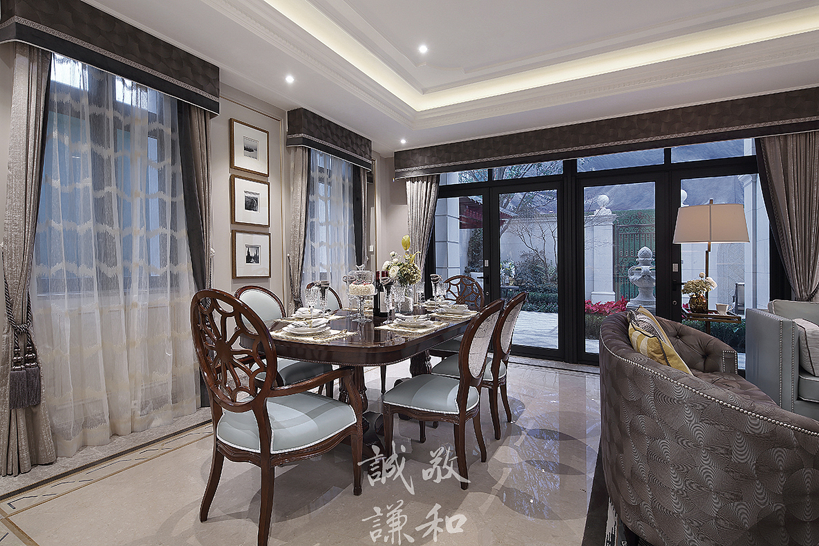 【诚敬谦和 建筑空间摄影】 绿城柳岸晓风别墅样板房