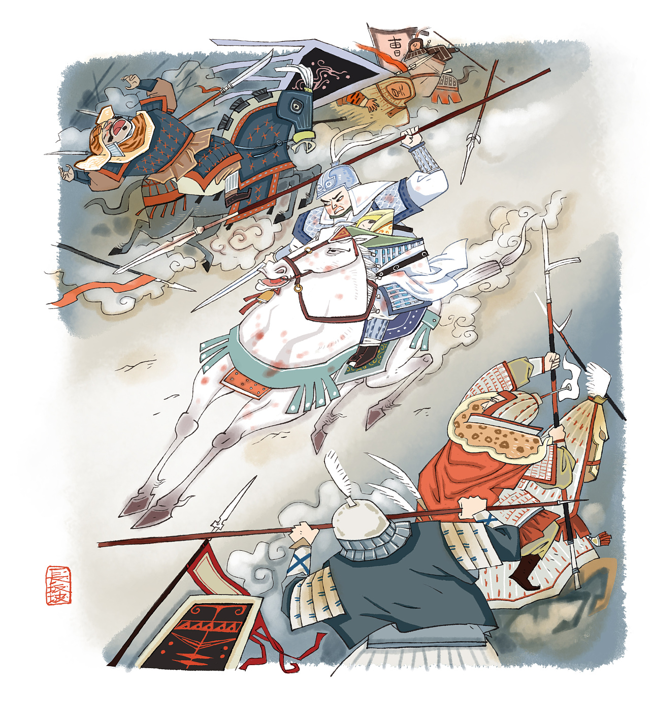 三国演义插画[上}