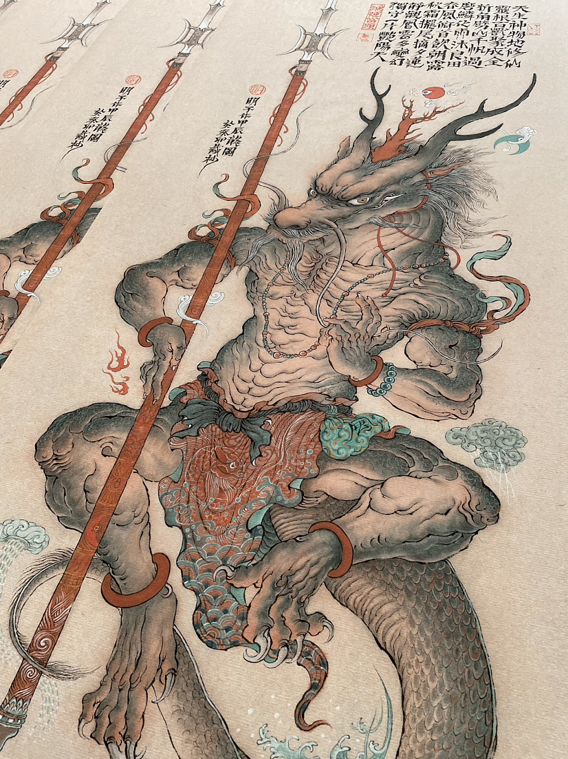 十二生肖（图ZMzU5NDg1ODE2） - 绘画 - 站酷设计师明子水墨奇幻世界原创素材 - 站酷ZCOOL
