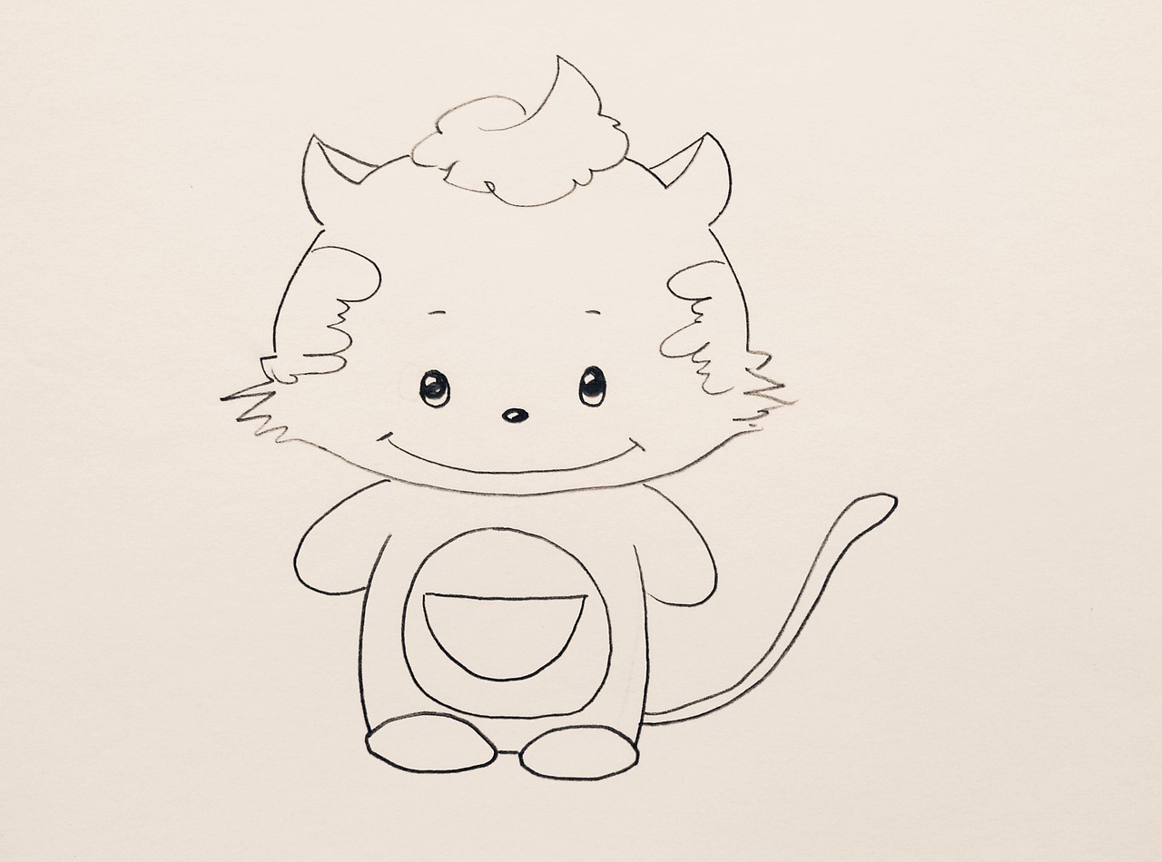 我的手绘卡通画稿