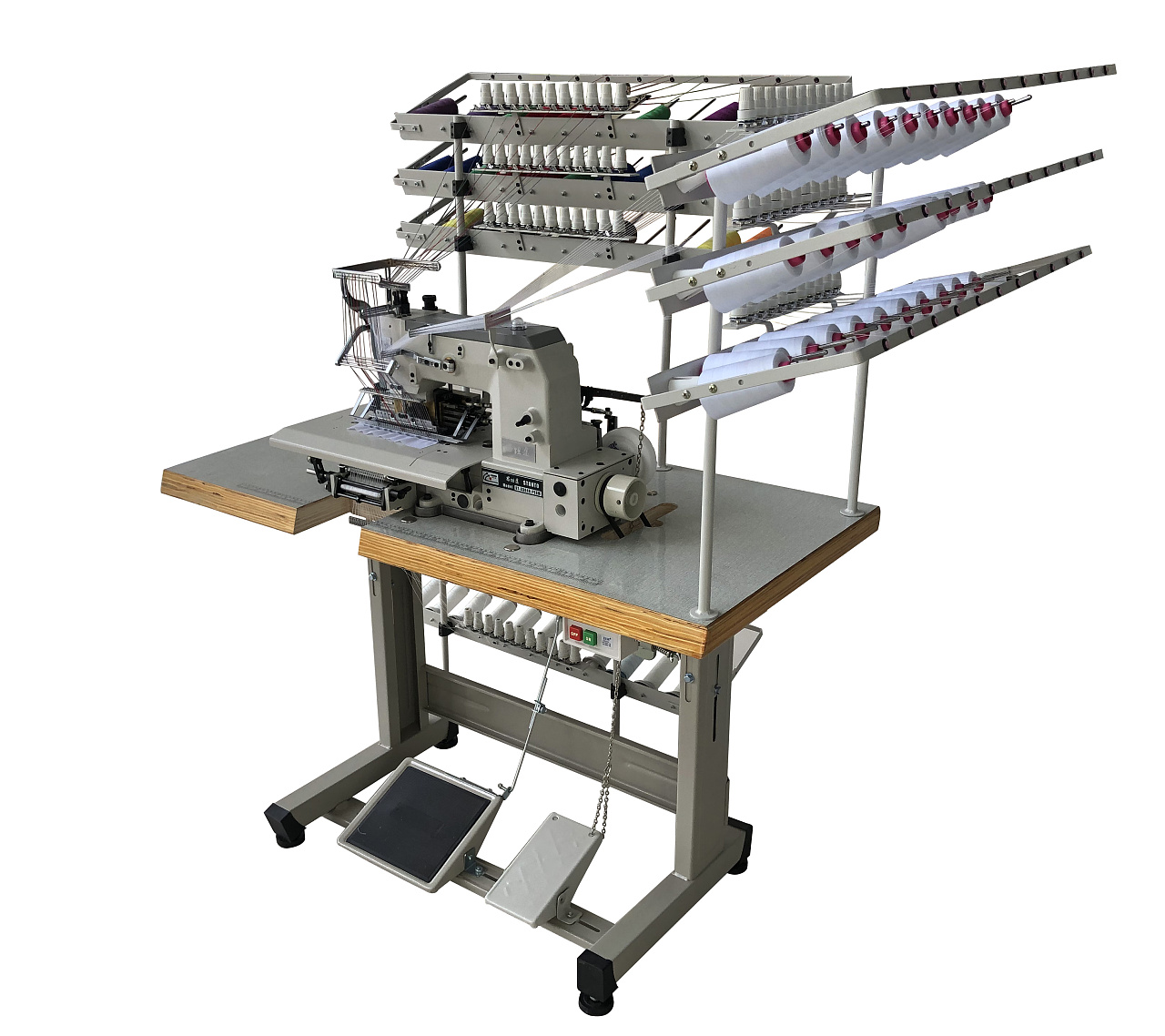 多针打揽机,多针车,多针曲形打揽,多针缝纫设备.