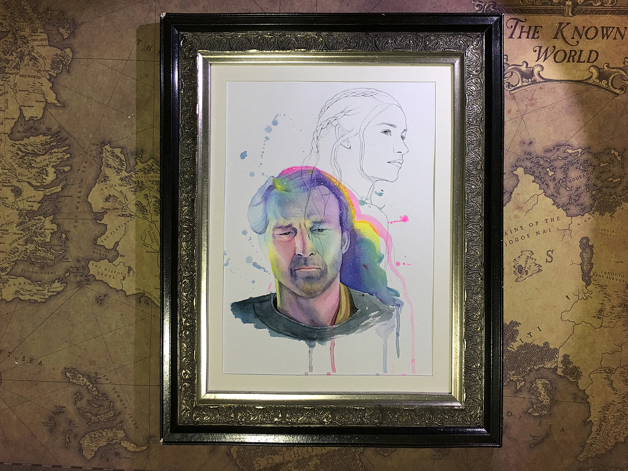 我为《权力的游戏》画插画（图ZODUxMTU2MjQ=） - 绘画 - 站酷设计师oliviashaw原创素材 - 站酷ZCOOL